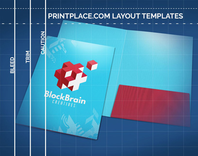 Silk Presentation Folder printing
